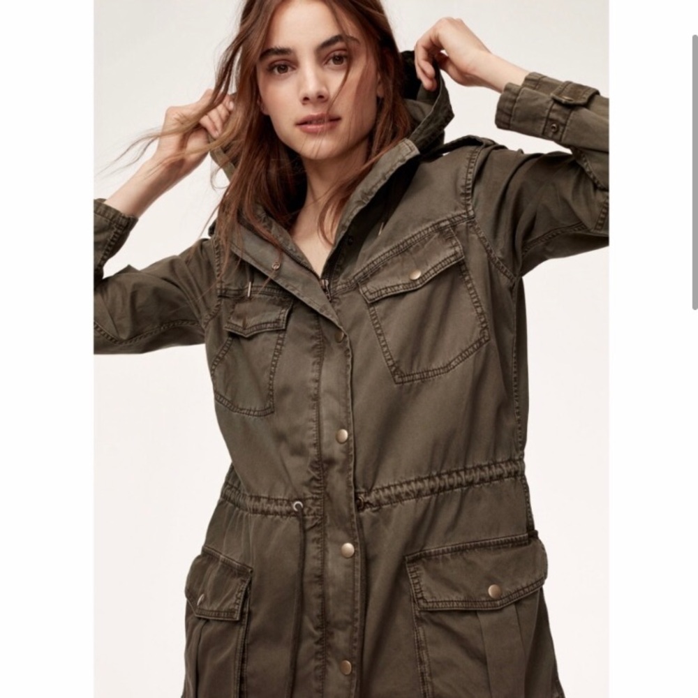 Aritzia Talulah Trooper lightweight utility jacket